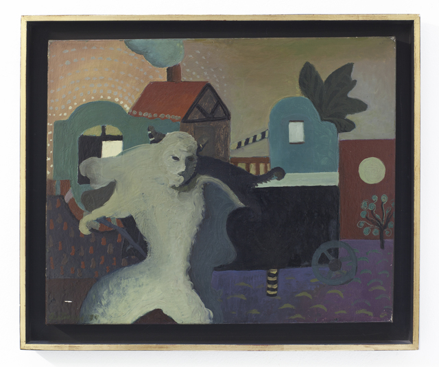 Emilia Gutiérrez, ‘El paseo del Diablo’, 1974, Painting, Oil on canvas, Cosmocosa