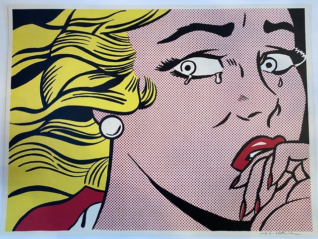 Roy Lichtenstein, ‘Crying Girl’, 1963, Fine Art Mia