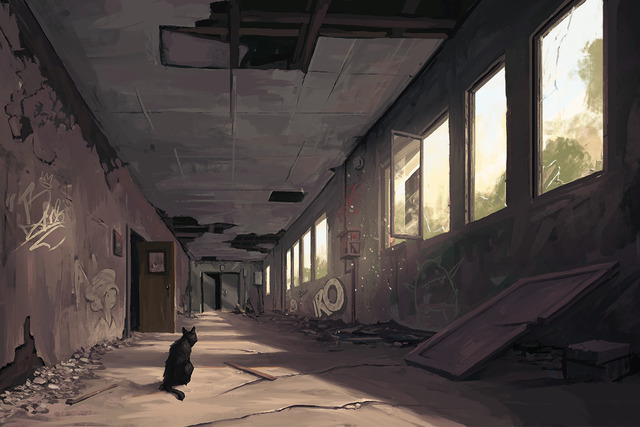 Clay Brooks, ‘Hallway’, 2018, Helikon Gallery & Studios