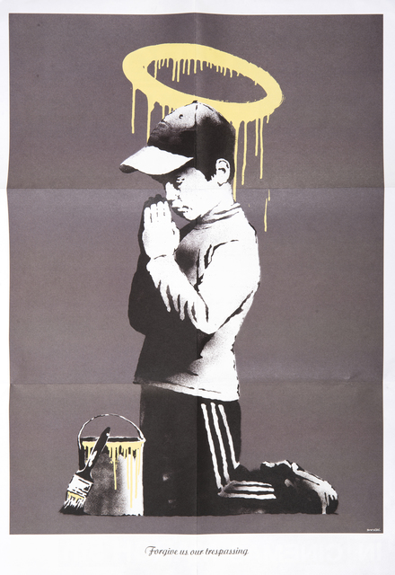 Banksy, ‘Forgive Us Our Trespassing’, 2010, Tate Ward Auctions