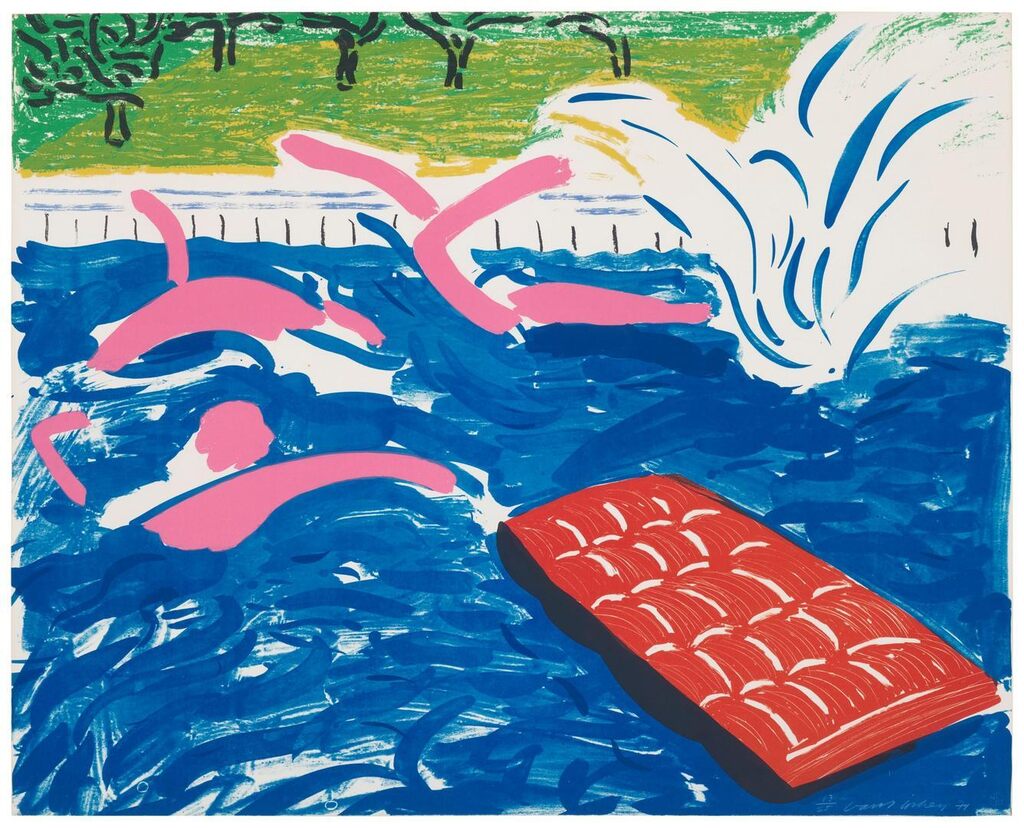 David Hockney - Afternoon Swimming