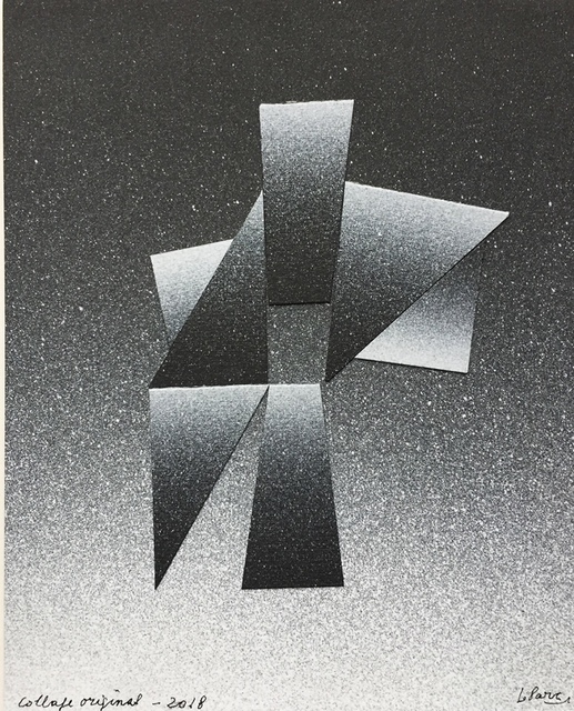 Julio Le Parc, 2018, Collage sobre papel, Del Infinito