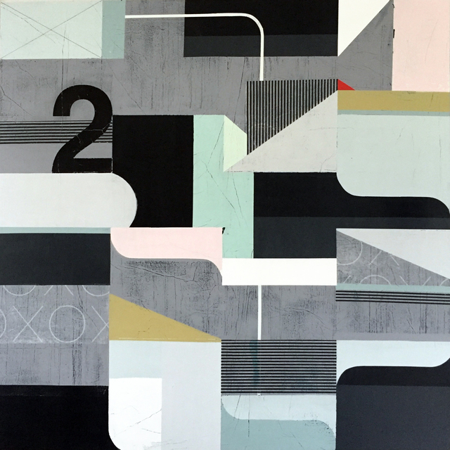 Zandra Stratford, ‘Pinch Zoom’, 2018, Painting, Mixed media painting on panel, After Nyne Contemporary
