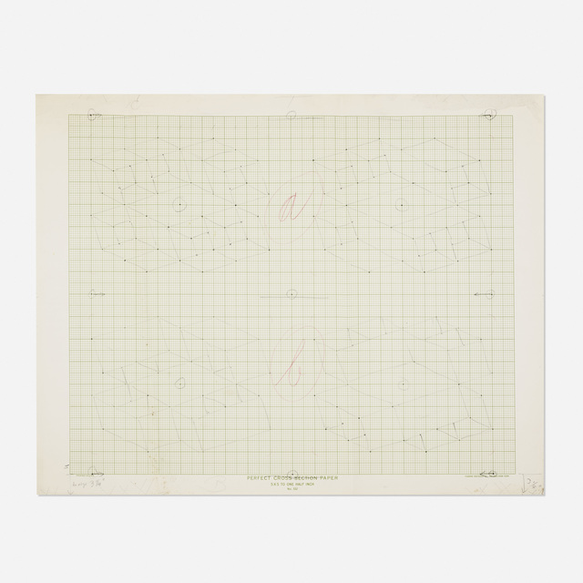 Josef Albers | sketch for a Structural Constellation (c. 1969) | Artsy