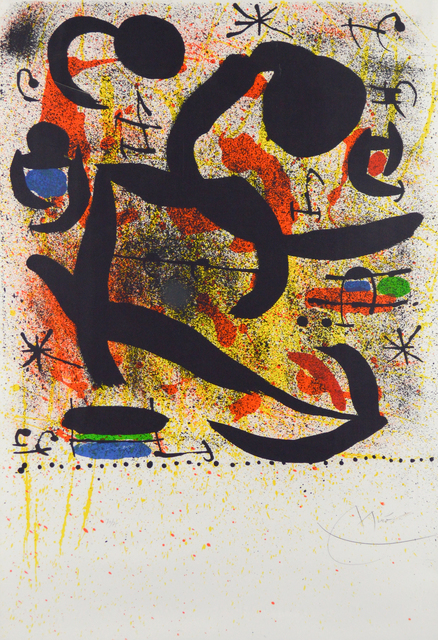 Joan Miró, ‘Affiche Avant la Lettre pour Donaueschiger Musiktage - Variante II’, 1969, Heather James Fine Art Gallery Auction
