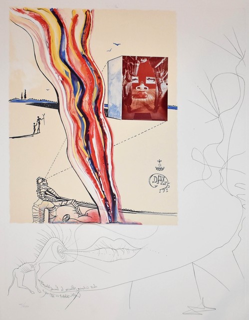 Salvador Dalí, ‘Liquid and Gaseous Television’, 1975, Georgetown Frame Shoppe