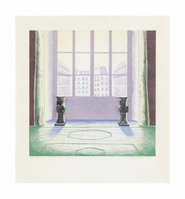 David Hockney, ‘Two Vases in the Louvre’, 1974, Christie's