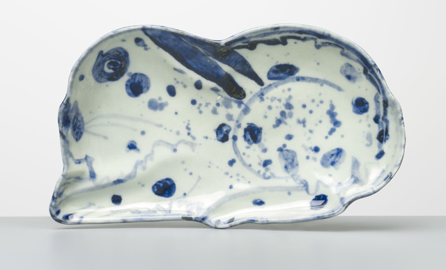 Roger Law, ‘Rabbit - Ko-sometsuke dish’, 2017, Other, Ceramic, Sladmore