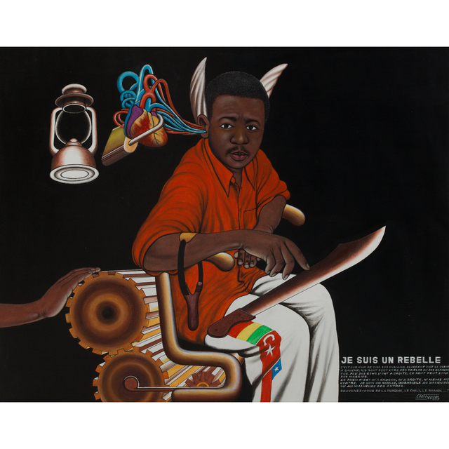 Chéri Samba, ‘Je suis un rebelle’, 2003, PIASA