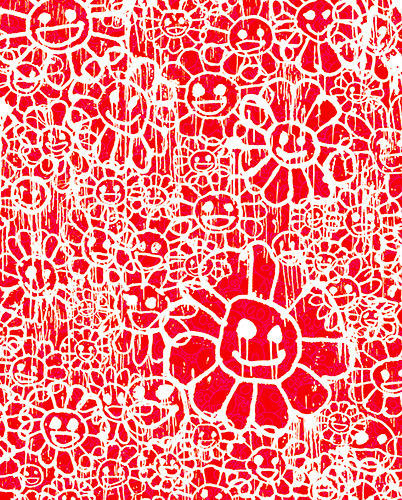 MADSAKI, ‘FLOWERS B RED BY MADSAKI X TAKASHI MURAKAMI ’, Marcel Katz Art