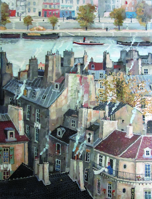 Michel Delacroix, ‘Vue sur la Seine’, 2016, Moon Fine Arts