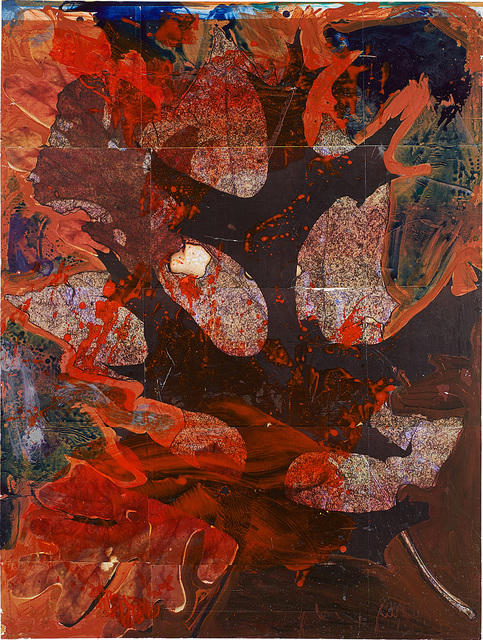 Josh Smith, ‘Untitled’, 2010, Painting, Oil, acrylic and printed paper laid on panel, Blond Contemporary