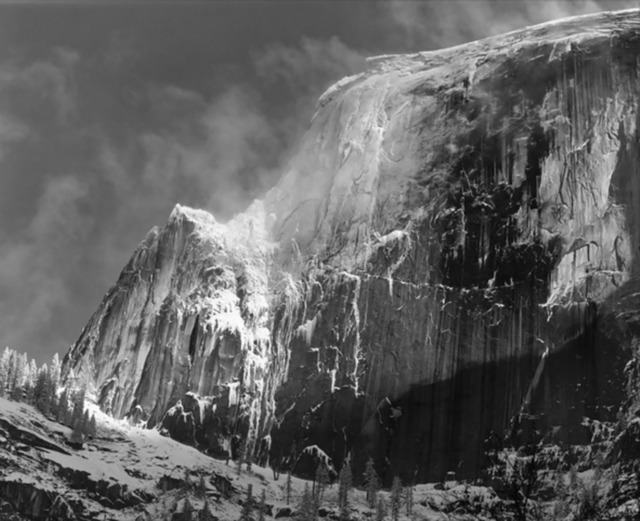 Ansel Adams, ‘Half Dome with Blowing Snow’, ca. 1955, GALLERY M