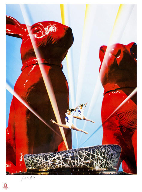 William Sweetlove, ‘Olympic Stars Between Cloned Rabbits’, 2008, Wallector