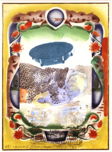 Robert Rauschenberg, ‘Sri Lanka II’, 1983, Academy Art Museum