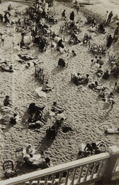 Kleiner Strand am Nachmittag (small beach in the afternoon), Biarritz