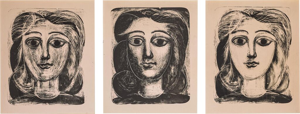 Pablo Picasso - Tête de jeune fille