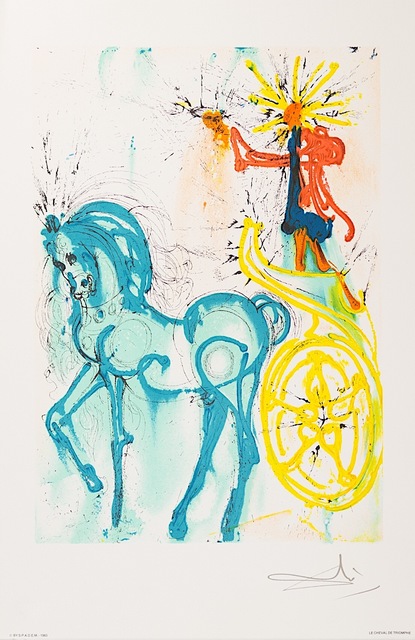 Salvador Dalí, ‘Le Cheval de Triomphe (Horse of Triumph)’, 1983, Art Lithographies