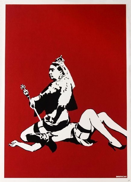 Banksy, ‘Queen Victoria Unsigned Edition’, 2003, The Drang Gallery