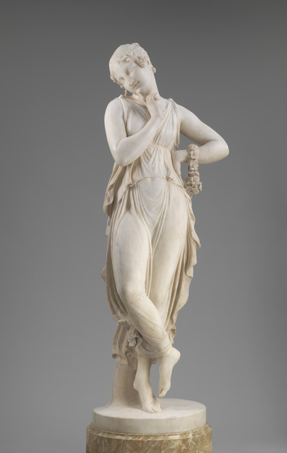 Antonio Canova, ‘Dancer with Finger on Chin’, model 1809/1814-carved 1819/1823, National Gallery of Art, Washington, D.C.
