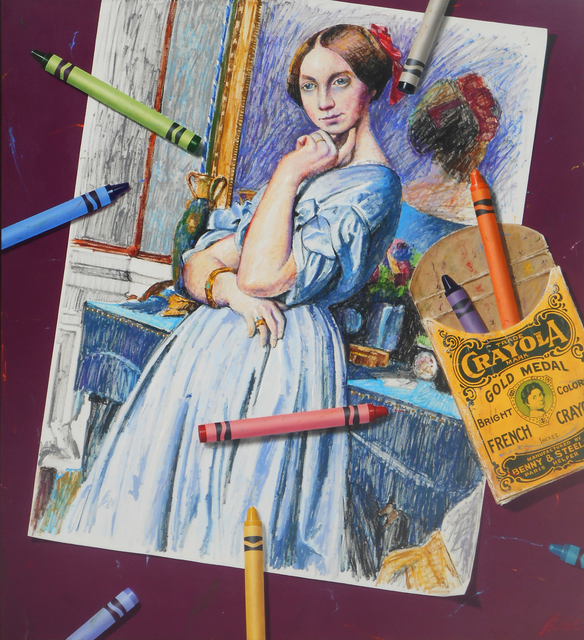 Ben Steele, ‘Coloring Comtesse’, 2020, Painting, Oil on Canvas, Arden Gallery Ltd.