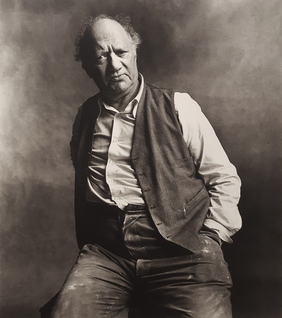 Irving Penn, ‘Sir Jacob Epstein’, 1950, Photography, Platinum/palladium print, Robert Klein Gallery