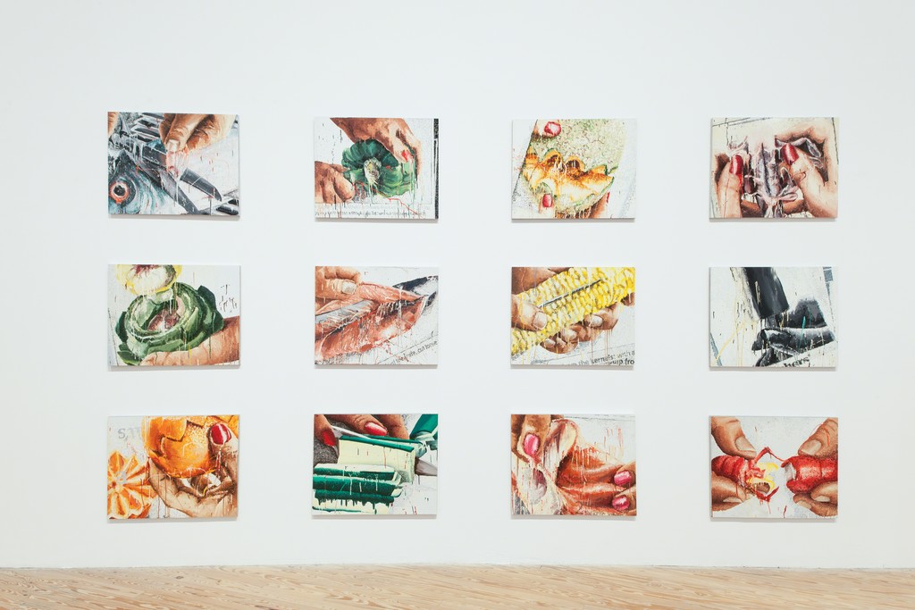 Installation view of “Marilyn Minter: Pretty/Dirty” at the Contemporary Arts Museum Houston, 2015. Photo: Paul Hester. © Contemporary Arts Museum Houston. Installation view of “Marilyn Minter: Pretty/Dirty” at the Contemporary Arts Museum Houston, 2015. Photo: Paul Hester. © Contemporary Arts Museum Houston.