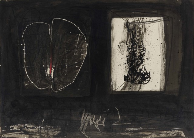 Emilio Scanavino, ‘Immagine’, 1963, Painting, Collage, tempera, Indian ink and crayon on cardboard, ArtRite