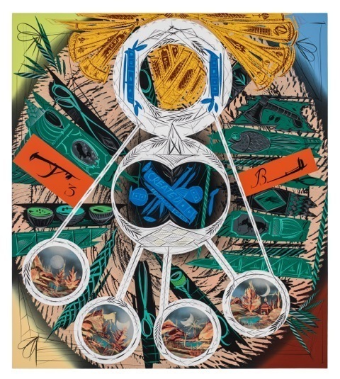 Lari Pittman, ‘Untitled #8’, 2013, Bernier/Eliades