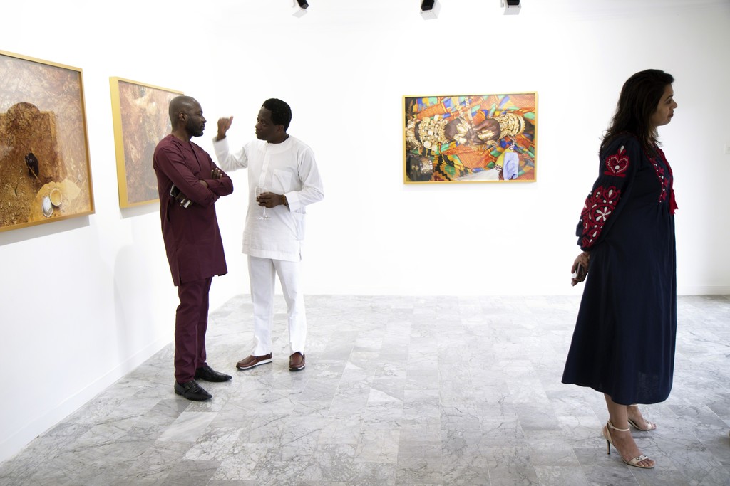 Installation shot | TAFETA project space, Lagos Installation shot | TAFETA project space, Lagos
