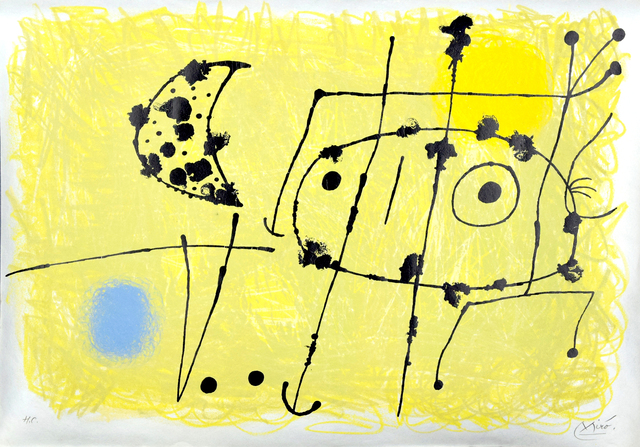 Joan Miró, ‘Le Lézard aux Plumes d'Or’, 1971, Wallector