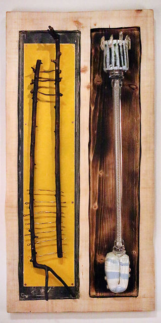 John de Wit, ‘Mise En Place’, 2019, Sculpture, Blown glass, wood, paint, Foster/White Gallery