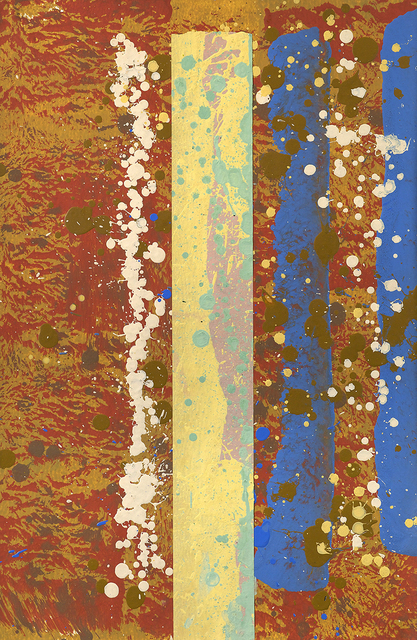 Edward Avedisian, ‘Untitled’, 1970, Painting, Mixed media on paper, Berry Campbell Gallery