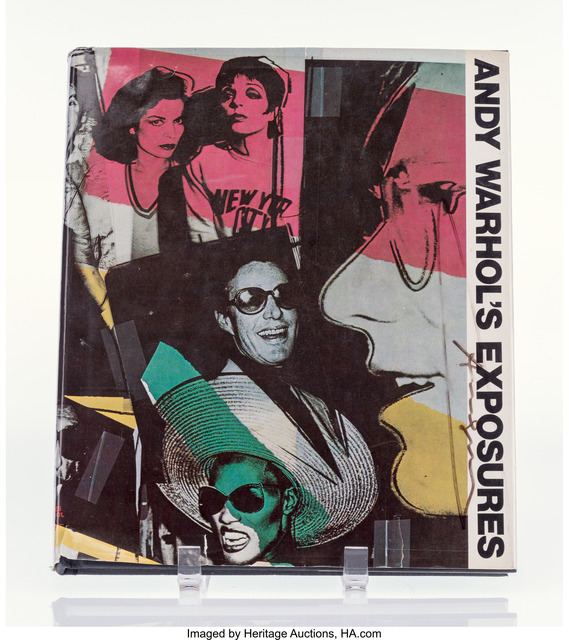Andy Warhol, ‘Andy Warhol's Exposures’, 1979, Print, Hardcover book with offset lithograph dust jacket, Heritage Auctions