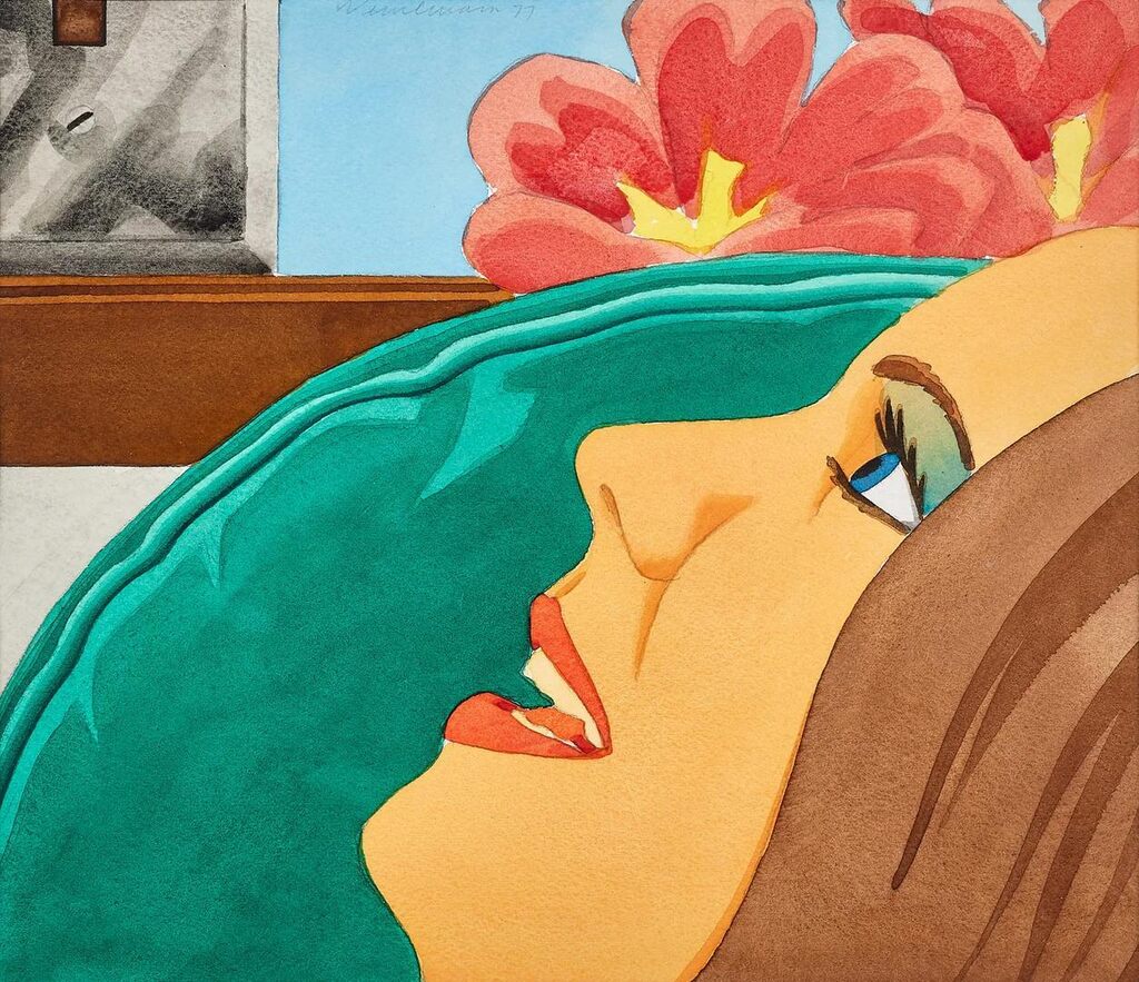 Tom Wesselman - A Bedroom Face