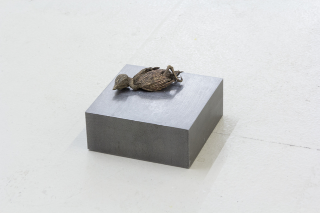 Jo Coupe, ‘Slab (Blackbird)’, 2017, Sculpture, Bronze, engineering steel, WORKPLACE
