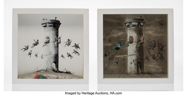 Banksy, ‘Walled Off Hotel Box Set (two works)’, 2017, Heritage Auctions