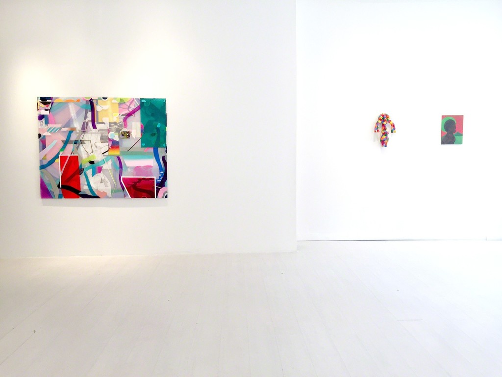Danny Rolph "New Mexico" Jill Levine "ASI", Chris Ofili "Untitled" Danny Rolph "New Mexico" Jill Levine "ASI", Chris Ofili "Untitled"