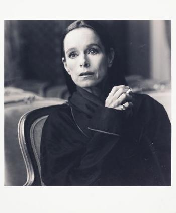 Michel Comte - Géraldine Chaplin. Italian Vogue, Hotel Ritz, Paris 1994