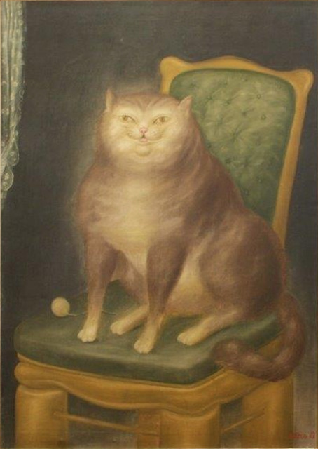 Fernando Botero, ‘The Cat’, 1969, Galería Duque Arango