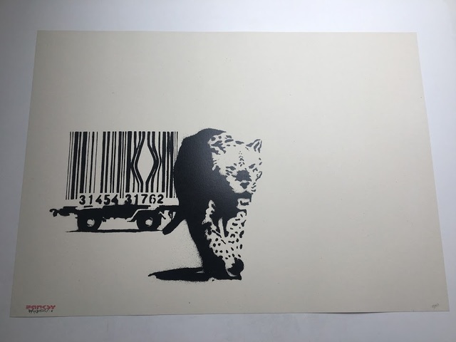 Banksy, ‘Barcode (Signed)’, 2003, Prescription Art