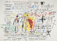 Jean-Michel Basquiat - Boxer Rebellion, 1982-83