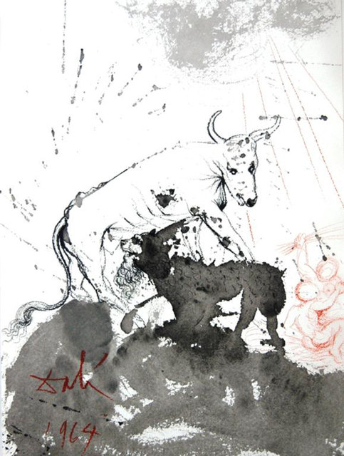Salvador Dalí, ‘The Lion Eating Straw Like The Ox’, 1967, Baterbys