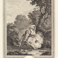 Jacques Couché after Nicolas Lavreince, Les sabots (1784)