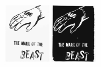 Andy Warhol - Mark of the Beast (Positive) Mark of the Beast (Negative)