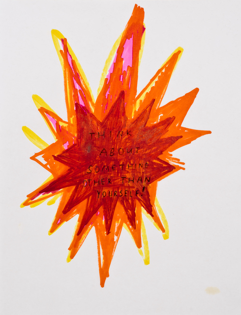 Jim Torok, ‘Think About Something Other Than Yourself’, 2015, Lora Reynolds Gallery