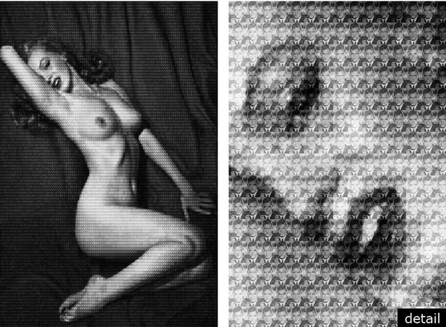 Alex Guofeng Cao, ‘Marilyn vs Hugh Hefner’, 2014, Cavalier Ebanks Galleries