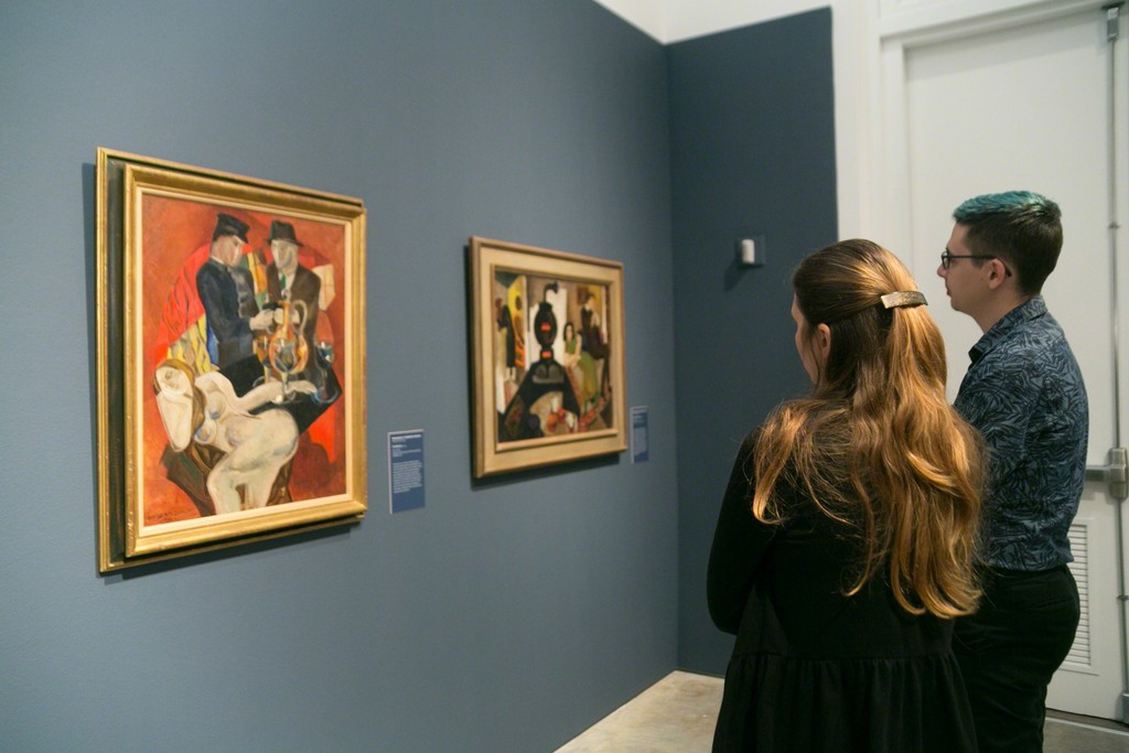 Installation view of "O'Keeffe, Stettheimer, Torr, Zorach: Women Modernists in New York" at Norton Museum of Art, West Palm Beach (2016). Photo credit: Tom Brodigan, Courtesy of Norton Museum of Art Installation view of "O'Keeffe, Stettheimer, Torr, Zorach: Women Modernists in New York" at Norton Museum of Art, West Palm Beach (2016). Photo credit: Tom Brodigan, Courtesy of Norton Museum of Art