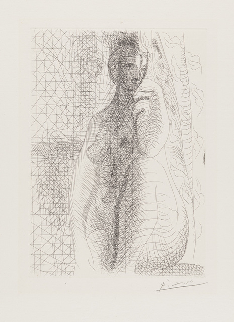 Pablo Picasso, ‘Female Nude with Leg Bent’, Christopher-Clark Fine Art
