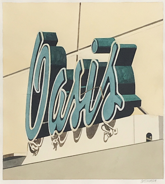 Robert Cottingham, ‘Oasis’, 2013, Eckert Fine Art